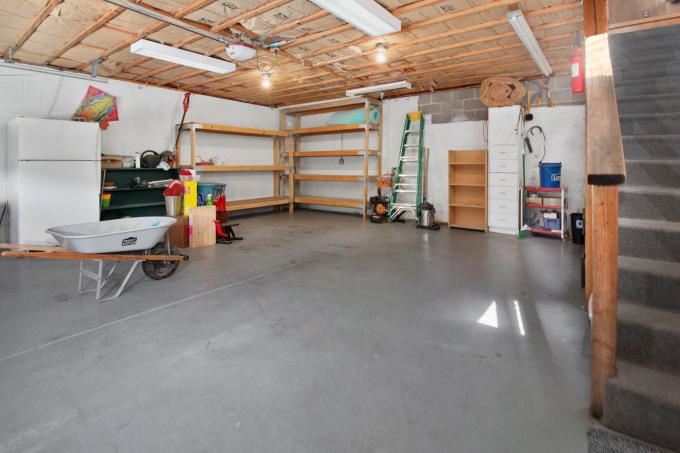 Garage shelving and storage organization